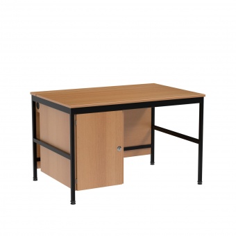 EDV-Lehrertisch, 120x80 cm (B/T), 72 cm hoch, Holzkabelkanal mit Deckel abschließbar, EDV-Lehrertisch, 120x80 cm (B/T), 72 cm hoch, Holzkabelkanal mit Deckel abschließbar,